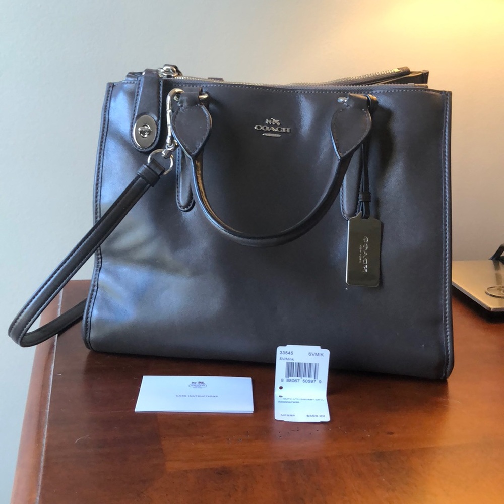 COACH Brown Leather Crossbody bag